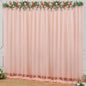 10ft X 10ft White Tulle Backdrop Curtain for Parites, Sheer Backdrop Curtains Fabric Drapes for Wedding Ceremony Arch Party Stage Decorations