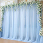 10ft X 10ft White Tulle Backdrop Curtain for Parites, Sheer Backdrop Curtains Fabric Drapes for Wedding Ceremony Arch Party Stage Decorations